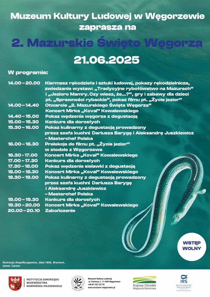 Drugie Mazurskie Święto Węgorza w Węgorzewie – święto tradycji i smaku